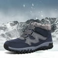thumbnail image 2 of NOKIO Women's Winter Thermal Boots For Women Snow Winter Warm Hiking Work Comfy Boots Sneakers Walking Shoes Ladies Cozy Plush House Shoes Women'S Snow Boots With Rubber Soles, 2 of 5