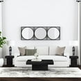 thumbnail image 3 of Maklaine Modern / Contemporary Square End Table in Black Wood, 3 of 8