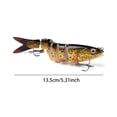 thumbnail image 3 of Señuelo Pesca Multiarticulado Cebo Duro Realista Baño 8 Segmentos para Lubina (A), 3 of 3