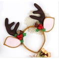 thumbnail image 2 of 1 Set Elk Hair Band Felt Applique Material Diy Paquete Regalos de Navidad Hugo Kit de fieltro de navidad, 2 of 10