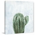 thumbnail image 3 of Green Cacti Painting Print on Wrapped Canvas, 3 of 5