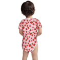 thumbnail image 6 of Rocae Hand Drawn Strawberry for Baby Climbing Clothes Soft Baby Romper for Active Infants Comfortable and Breathable Crawling Jumpsuit Unisex Baby Outfit 12 Months, 6 of 8