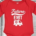 thumbnail image 4 of Inktastic Future EMT Emergency Medical Technician Boys or Girls Long Sleeve Baby Bodysuit, 4 of 5