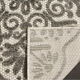 thumbnail image 6 of Safavieh  Cottage Thyra Indoor/ Outdoor Patio Backyard Rug Navy/Grey 4' x 6' 4' x 6' Outdoor Living Room Grey Rectangle, 6 of 8