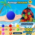 thumbnail image 3 of CPSYUB Water Balloons Reusable Refillable Polyester 100 Count 2.5 Inch, 3 of 7