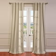 thumbnail image 5 of Del Mar Stone Linen Blend Stripe Curtain (1 Panel), Del Mar Stone, 50W X 84L, 5 of 6