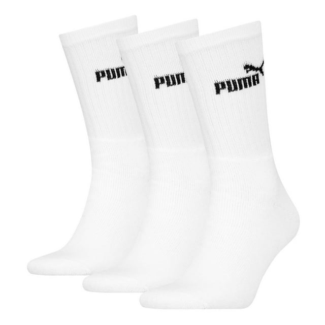 Puma Chaussettes Montantes pour Adultes (Lot de 3)