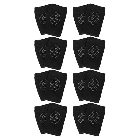 Rodilleras Para Bebés Que Gatean, 8 Pares De Rodilleras Para Bebés Que Gatean Protector De Rodilla Ajustable De Seguridad De Algodón Suave Unisex Para Niños Pequeños