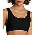thumbnail image 3 of Wolford womens  Beauty Cotton Scoop Neck Bralette, s, Black, 3 of 4