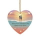 thumbnail image 1 of Decoración de Colgante de Cerámica Exquisita en Forma de Corazón Ornamentos de Colgante de Cerámica de Playa, 1 of 6