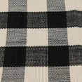 thumbnail image 3 of Mainstays 24 in x 36 in Black and White Plaid Indoor/Outdoor Layering Rug, 3 of 8