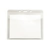 Advantus 75603 4.5 in. x 4 in. PVC-Free Horizontal Badge Holders - Clear (50/Pack)