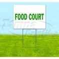 thumbnail image 1 of Food Court (18" x 24") Yard Sign, Includes Metal Step Stake, 1 of 6