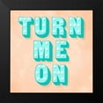 thumbnail image 2 of Villa, Mlli 12x12 Black Modern Framed Museum Art Print Titled - Turn Me On, 2 of 5