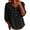 Black, variant on Ussuma V-Neck Long Sleeve Women's Top Solid Color Pure Cotton with Button Vintage Tops Summer Fashion Fashion Comfortable Outdoor Photography Outdoor Date M Pink