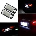thumbnail image 4 of 4pcs Car LED License Number Plate Light Lamp White for A3 S3 8P A4 B6 B7 A5 A6 4F A8 S8 C6, 4 of 5