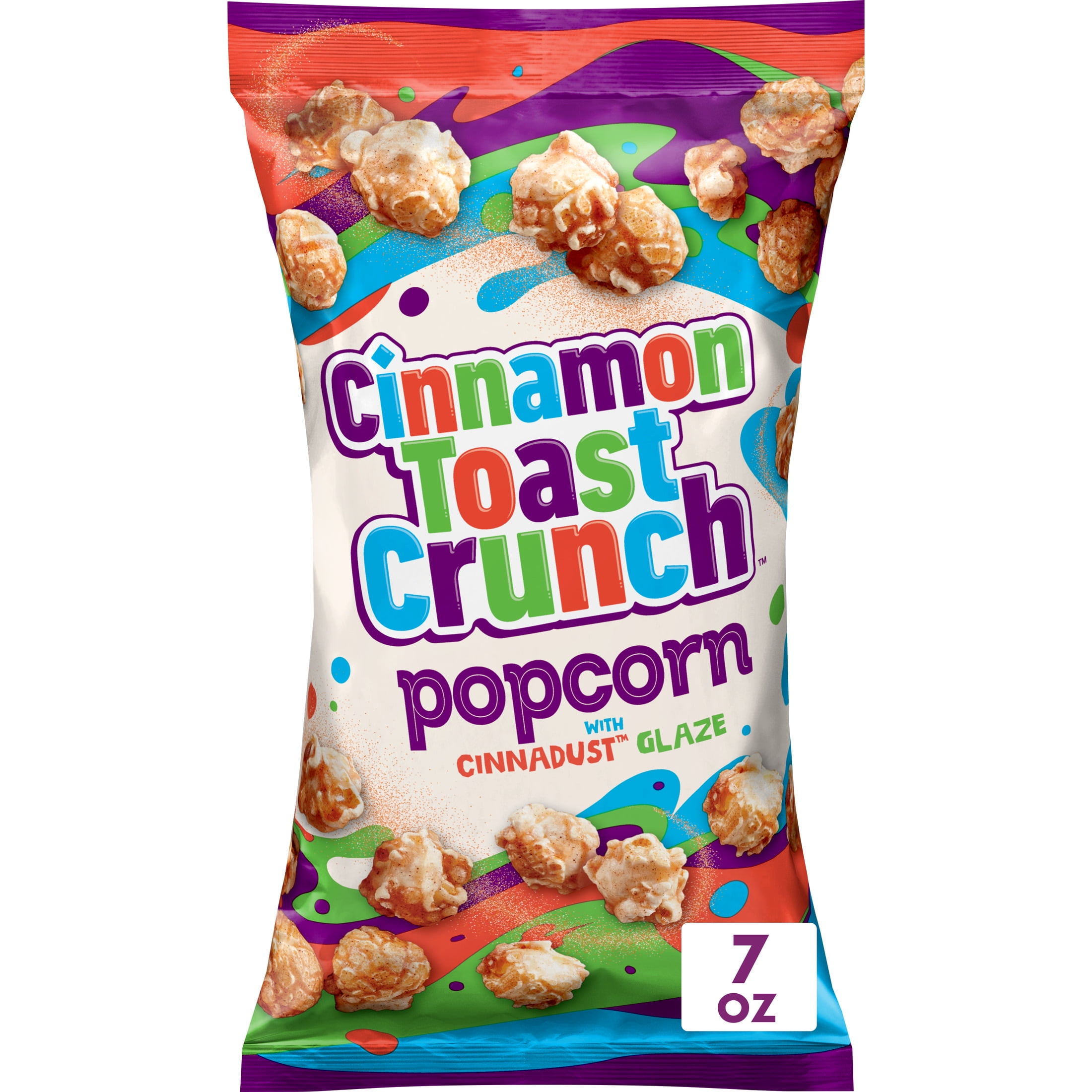 (3 pack) Cinnamon Toast Crunch Popcorn Snack, Cinnadust Glaze, 7 oz