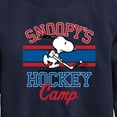 thumbnail image 3 of Peanuts - Snoopy's Hockey Camp - Toddler And Youth Crewneck Fleece Sweatshirt, 3 of 6