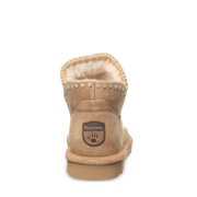 BEARPAW Women's Winter Boot Iced Coffee Size 12 | Comfortable Fashion Footwear | Slip On Winter Boot for Women