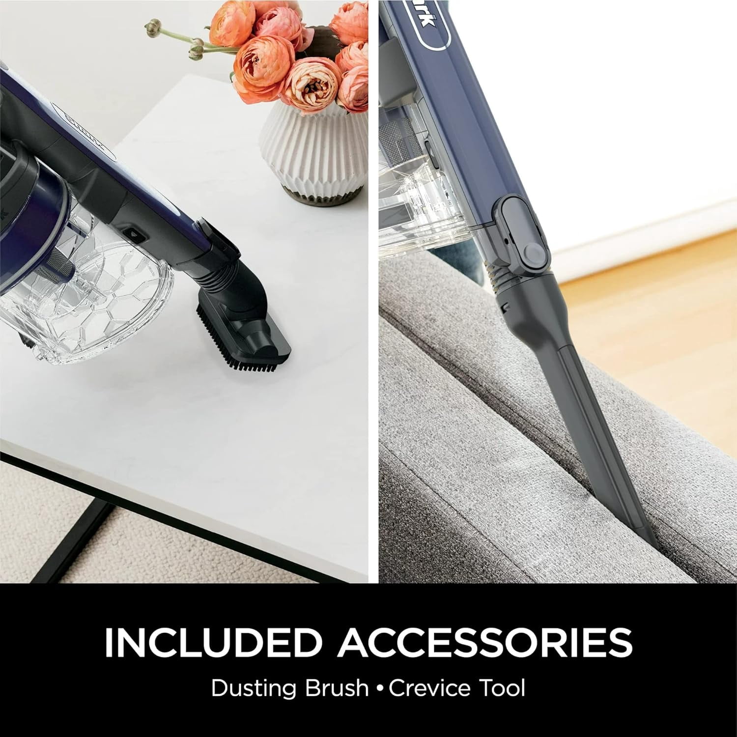 Restored Shark IZ340H Pet Pro Cordless Stick Vacuum, MultiFLEX, Self-Cleaning Brushroll, HEPA Filtration, 40-Min Runtime, Lightweight, Blue (Refurbished)