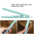 thumbnail image 5 of Tebru Mini Hair Flat Iron Ceramic Straightener Tourmaline Flat Iron Hair Curler, 5 of 7