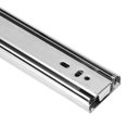 thumbnail image 3 of 2 Pcs Drawer Slide Side Mount Full Extension Drawer Rails Cabinet Locking Rail Tool Box Runner 12in 3 Sections Ball Bearing Flexible Drawer Runners File Sliding Rail Kitchen Slider, 3 of 8