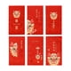 thumbnail image 3 of Sobres rojos de año Nuevo Lunar chino, paquetes rojos para graduación, dinero de la , los mejores deseos tradicionales, dragón Hong Bao, 6 uds.,, 3 of 9