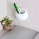 thumbnail image 5 of Soporte para Cepillo Dientes Hugtrwg Organizador Ventosa Baño Herramienta Almacenamiento Blanco, 5 of 5