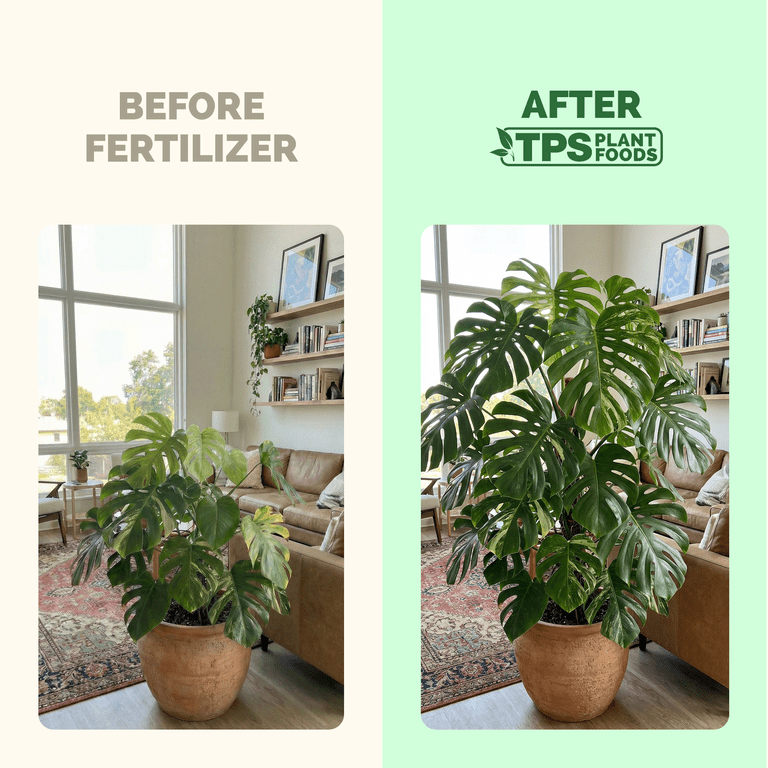 TPS NUTRIENTS Monstera Plant Food for Monsteras and Philodendrons Tropical Houseplant Liquid Fertilizer 8 oz (250mL)