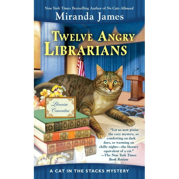 Cat in the Stacks Mystery Twelve Angry Librarians, Book 8, (Paperback)