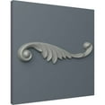 thumbnail image 5 of Ekena Millwork 2"W x 7 1/2"H x 3/4"P Wings Onlay, Right, 5 of 6