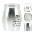 icolorfuled Funeral Ashes Urn Memorial Cremation Tank Cat Cremated
