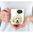 thumbnail image 3 of CTDream Personalized 11oz. Dog Coffee Mug Gift, Golden Doodle Up Close, 1-Pack, Custom Name, Pet Animal Lover Birthday Christmas Gift for Her Family, 3 of 7