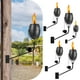 thumbnail image 1 of Juego de 6 antorchas de jardín con forma de citronela para montaje en pared, 14 onzas, 1 of 7