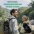 thumbnail image 6 of Portable Camping Chair with ReleaseLock, Stable Lightweight Camp Ultralight Folding Compact 330lbs, Backpacking Foldable Chairs for Outside, Beach, Picnic, Hiking, Festival & Travel - Black, 6 of 8