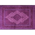 thumbnail image 1 of Ahgly Company Indoor Rectangle Persian Purple Traditional Area Rugs, 2' x 5', 1 of 4