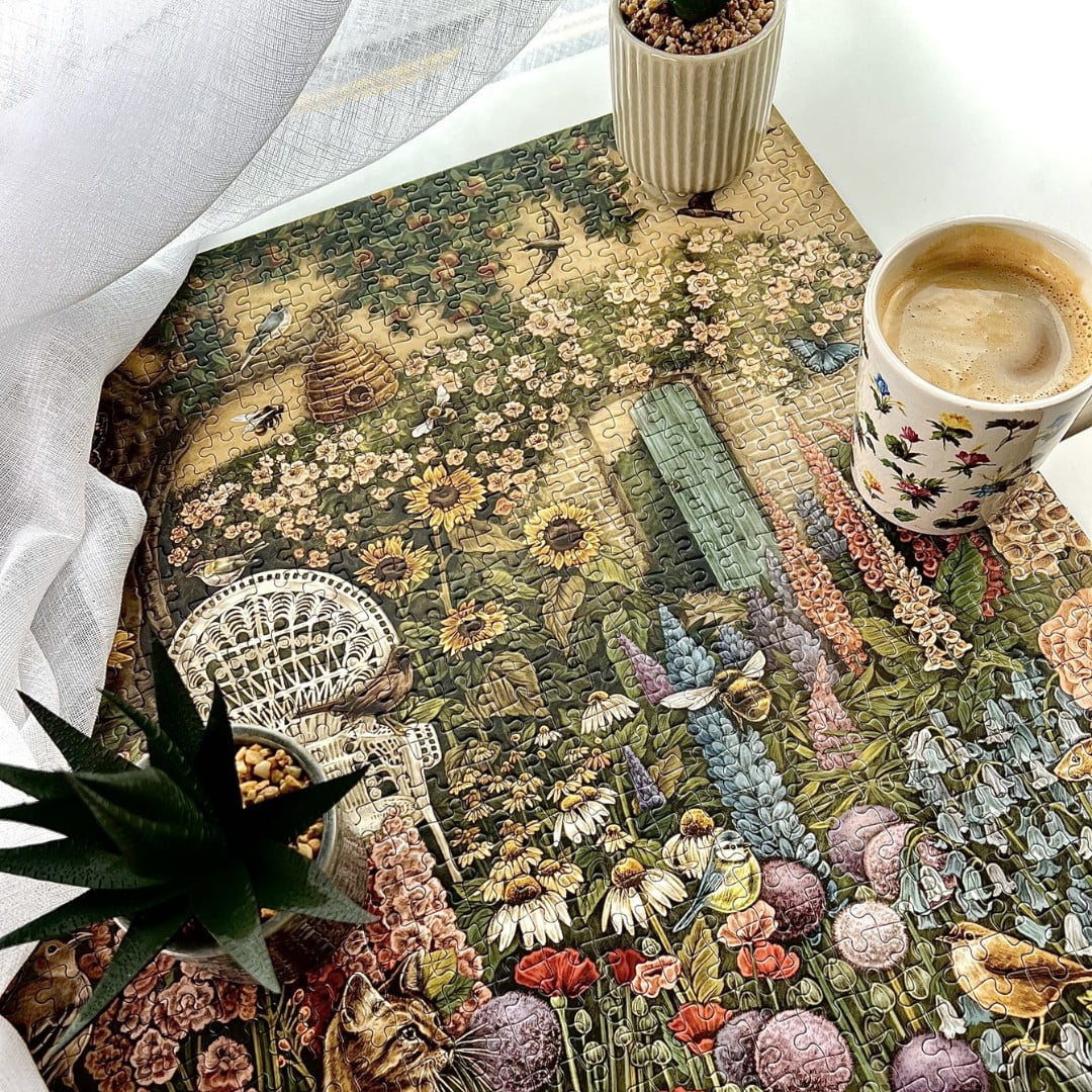 Gibsons Games The Art File Summer Haze 1000 Piece Jigsaw Puzzle, 27"x19"