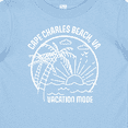 thumbnail image 4 of Inktastic Summer Vacation Mode Cape Charles Beach Virginia Boys or Girls Baby T-Shirt, 4 of 5
