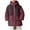Purple, variant on AHTJRT Puffer Jackets for Boys Girls Zip-Up Hooded Outerwear with Pockets Warm Heavyweight Puffy Coats Fashion Colorblock Outerwear Coffee 11-12 Years