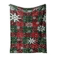 thumbnail image 2 of Neoyler Christmas Flannel Blanket Reindeer Snowflake Soft Cozy Throw for Couch and Bedroom Holiday Gift Suit for Women Warm Plush Nap Blanket Easy Care 39.4x29.5in Multicolor, 2 of 6