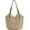 Off-white, variant on Kukuzhu Hand-woven Soft Large Straw Shoulder Bag Retro Boho Tote Bags Summer Beach Woven bag Rattan Handbag