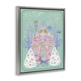 thumbnail image 2 of Stupell Industries Art Deco Vintage Pastel Holiday Reindeer Gray Floating Frame Canvas Art, 17 x 21, by Melissa Wang, 2 of 7