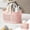 Pink, variant on Plastic Bath Storage Basket with Handle Bathroom Toiletries Organizer Caddy for Shower Portable Bath Caddy with Drainage Holes Shampoo Conditioner Soap Holder for Home Dorm Gym 9.84x7.87x6.30 Inch