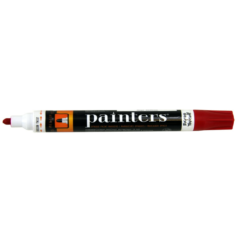 Painters Medium Point Red Paint Pen, 1 Each 