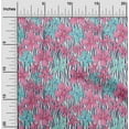 thumbnail image 1 of oneOone Cotton Poplin Twill Pink Fabric Flower Watercolor Diy Clothing Quilting Fabric Printed Fabric By Yard 56 Inches Wide, 1 of 2