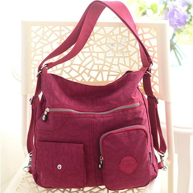 Sac à Dos Décontracté Grande Capacité Sac à Dos en Nylon Simple Léger pour le Travail