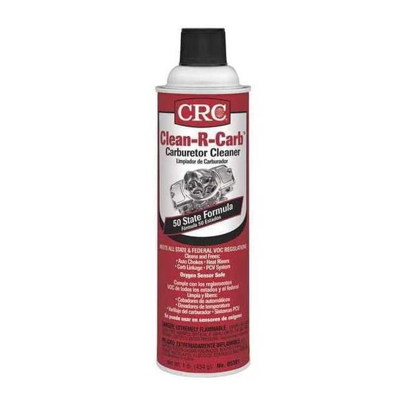 CRC Clean-R-Carb Carburetor Cleaners, 20 oz Aerosol Can