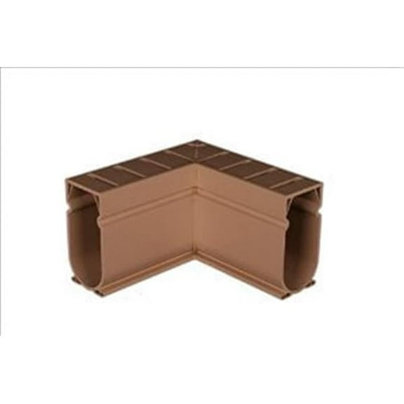 Stegmeier D9T 90 Degree Angle-Deck Drain, Tan