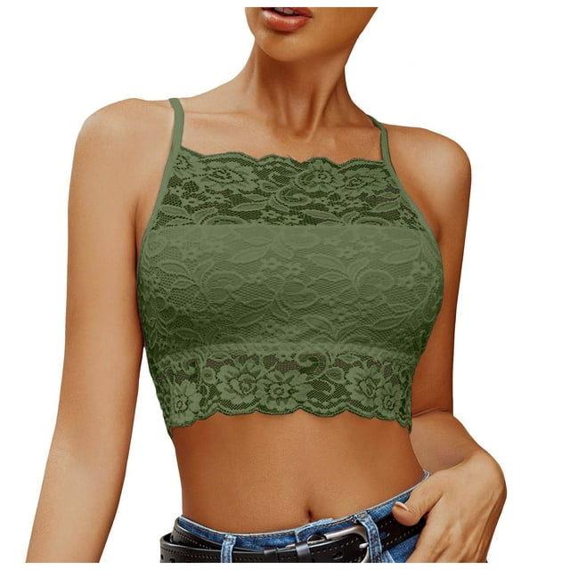 DXOUPM Womens Tank Tops Versatile Hollow Lace Spaghetti Strap Slim Fit Summer Shirts Trendy