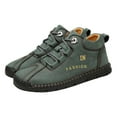 thumbnail image 2 of Zapatos de plataforma informales con cordones y caña alta para hombre Wmkox8yii 123q2157, 2 of 6